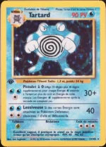 Carte Pokémon 13/102 Tartard Holo Set de Base Edition 1