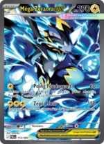 Carte Pokémon 114/084 Méga-Zeraora ex Nuit Noire ME05