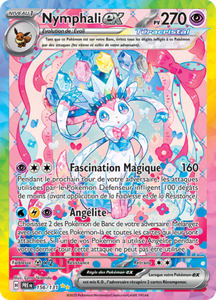 Carte Pokémon 156/131 Nymphali-ex Evolutions Prismatiques EV08.5 Ecarlate et Violet