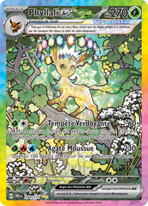 Carte Pokémon 144/131 Phyllali-ex Evolutions Prismatiques EV08.5 Ecarlate et Violet