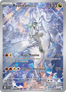 Carte Pokémon 167/159 Reshiram de N Aventures Ensemble EV09
