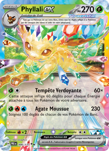 Carte Pokémon 006/131 Phyllali-ex Evolutions Prismatiques EV08.5