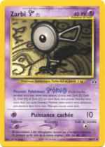 Carte Pokémon 48/75 Zarbi F – Neo Discovery Wizards