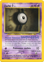 Carte Pokémon 68/75 Zarbi I – Neo Discovery Wizards