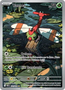 Carte Pokémon 183/182 Yanma Rivalités Destinées Écarlate et Violet