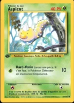 Carte Pokémon 69/102 Aspicot Set de Base Edition 1