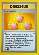 Carte Pokémon 89/102 Dresseur Réanimation Set de Base Edition 1
