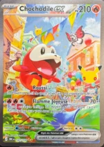 Carte Pokémon 147/128 Chochodile ex – 30 ans Célébrations