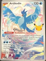 Carte Pokémon 132/128 Artikodin - 30 ans Célébrations