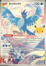 Carte Pokémon 132/128 Artikodin – 30 ans Célébrations