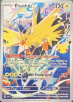 Carte Pokémon 133/128 Electhor – 30 ans Célébrations