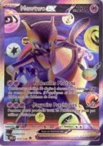 Carte Pokémon 157/128 Mewtwo ex – 30 ans Célébrations