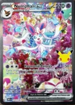 Carte Pokémon 153/128 Nymphali ex – 30 ans Célébrations