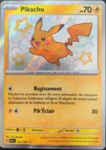 Carte Pokémon 131/091 Pikachu Shiny - Destinées de Paldea