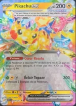 Carte Pokémon 057/217 Pikachu ex – Héros Transcendants ME02.5