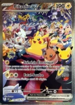 Carte Pokémon 150/128 Pikachu ex – 30 ans Célébrations