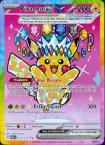 Carte Pokémon 277/217 Pikachu ex – Héros Transcendants ME02.5