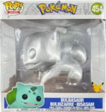 Figurine Pokémon Bulbizarre 454 Jumbo Silver 25th Anniversary - Funko Pop! Games